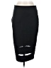 Bisou Bisou Solid Black Casual Skirt Size S - photo 1