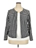 Shein Curve Houndstooth White Cardigan Size 18 Plus (3) - photo 1