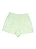 French Connection Solid Green Athletic Shorts Size 30 waist (estimated) - photo 1