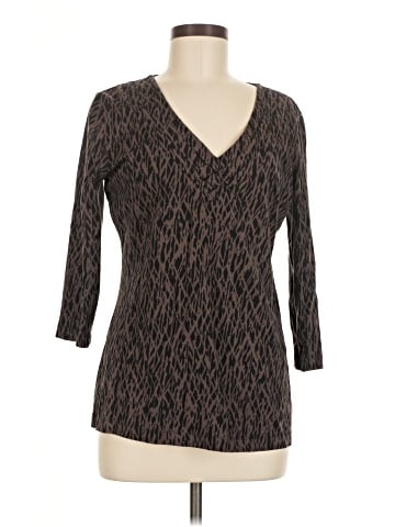 Dana Buchman 3/4 Sleeve T-Shirt (view 1)