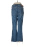 J.Crew 100% Polyester Hearts Blue Jeans Size 28 waist - photo 2