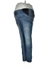Isabel Maternity Solid Blue Jeans Size 8 - photo 1