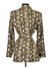 Zara Basic Animal Print Gold Blazer Size S - photo 2