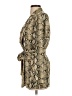Zara Basic Animal Print Gold Blazer Size S - photo 5