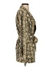 Zara Basic Animal Print Gold Blazer Size S - photo 4