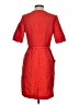 Macy's 100% Polyester Red Cocktail Dress Size 4 - photo 2