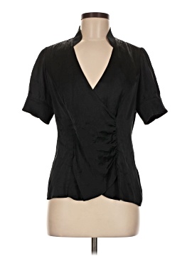 Banana Republic Short Sleeve Silk Top