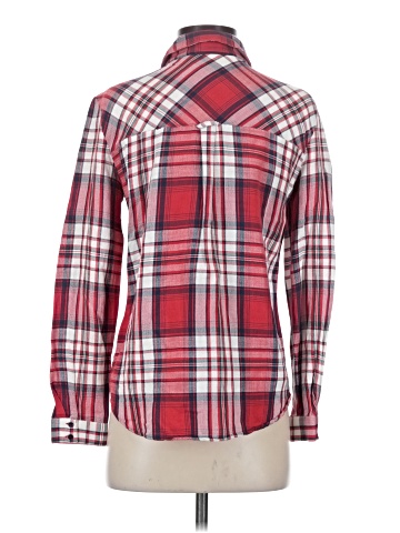 Zara Basic Long Sleeve Button-Down Shirt (view 2)