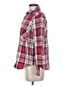 Zara Basic Plaid Red Long Sleeve Button-Down Shirt Size S - photo 5