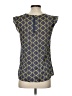 The Limited Outlet 100% Polyester Blue Sleeveless Blouse Size XS - photo 2