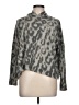 Slate & Willow Animal Print Gray Pullover Sweater Size L - photo 1