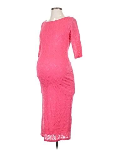 Pink Blush Casual Dress (view 1)