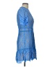 Saylor 100% Nylon Blue Cocktail Dress Size L - photo 4