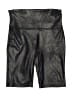 SPANX Metallic Black Overall Shorts Size M - photo 1