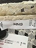 MNG Ivory Cocktail Dress Size 4 - photo 7