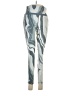 WALKPOP Print Blue Track Pants Size M - photo 1
