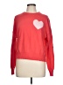 Z Supply Hearts Red Pullover Sweater Size L - photo 1