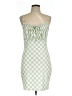 Assorted Brands Checkered-gingham Green Cocktail Dress Size L - photo 1