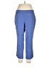 dalia Polka Dots Blue Casual Pants Size 14W - photo 1