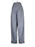 PrettyLittleThing 100% Polyester Stripes Gray Casual Pants Size 0 - photo 2