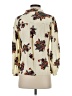 BA&SH Floral Ivory 3/4 Sleeve Blouse Size Sm (1) - photo 2
