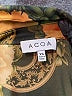 ACOA collection 100% Polyester Paisley Brown Long Sleeve Blouse Size XS - photo 7