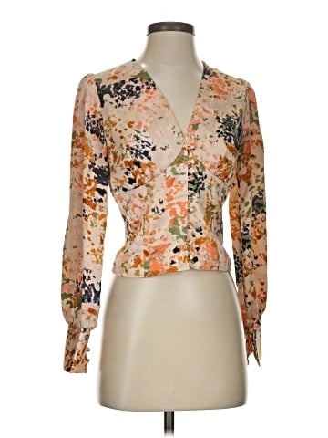 Never Fully Dressed Long Sleeve Blouse (view 1)