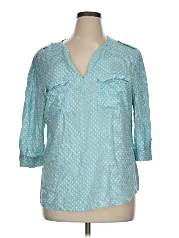 Kenar 3/4 Sleeve Blouse (view 1)