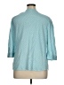 Kenar 100% Rayon Teal 3/4 Sleeve Blouse Size 1X - photo 2