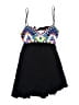 Mara Hoffman 100% Rayon Argyle Black Swimsuit Cover Up Size L - photo 1