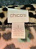 Chico's Animal Print Brown 3/4 Sleeve Blouse Size Med (1) - photo 7