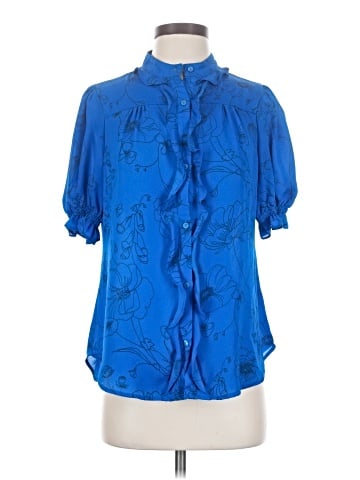 Worthington Short Sleeve Blouse (view 1)