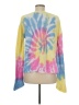 Generation Love Tie-dye Yellow Pullover Sweater Size M - photo 2