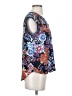 DR2 100% Polyester Blue Short Sleeve Blouse Size XS (petite) - photo 4