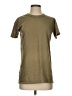 SOFFE Solid Tan Short Sleeve T-Shirt Size S - photo 1