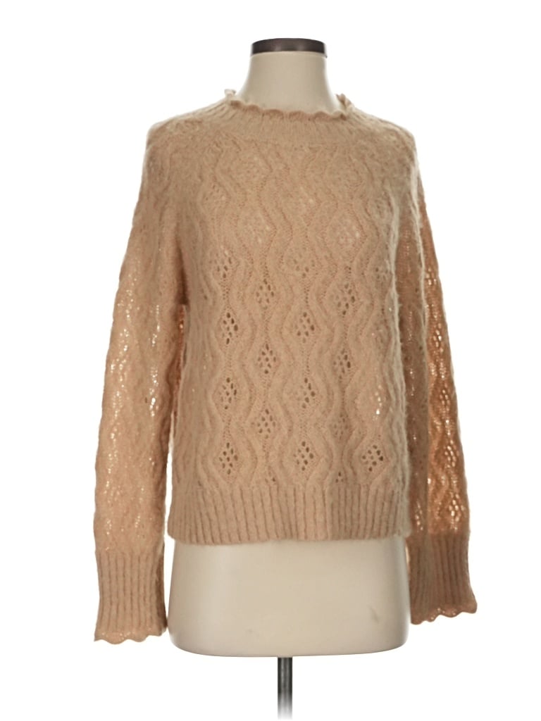 Pre-owned Jcrew Pullover Sweater In Brown