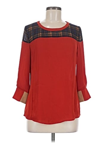 C. Luce 3/4 Sleeve Blouse (view 1)