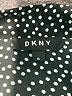 DKNY Polka Dots Black 3/4 Sleeve Blouse Size XL - photo 7