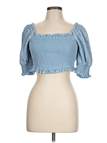 Bar III 3/4 Sleeve Blouse (view 1)