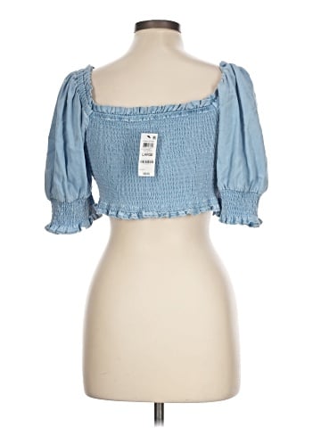 Bar III 3/4 Sleeve Blouse (view 2)