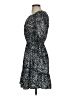 Gap 100% Cotton Metallic Silver Cocktail Dress Size XS - photo 5