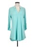 Honeyme Teal 3/4 Sleeve Blouse Size S - photo 1
