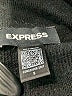 Express 100% Merino Wool Black Wool Pullover Sweater Size S - photo 7