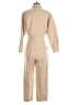 Sandro Solid Tan Jumpsuit Size 28 - photo 2