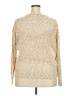 John Paul Richard 100% Acrylic Metallic Gold Pullover Sweater Size XXL - photo 2
