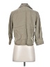 Babaton 100% Lyocell Tan 3/4 Sleeve Button-Down Shirt Size XXS - photo 2
