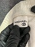 Michael 100% Cotton Solid White Casual Pants Size L - photo 4