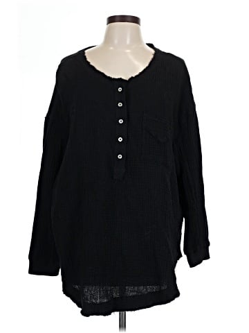 7 For All Mankind Long Sleeve Blouse (view 1)