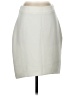 Express Solid Ivory Faux Leather Skirt Size 4 - photo 1