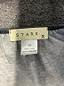 Stark X 100% Cotton Gray Sleeveless Blouse Size XS - photo 7